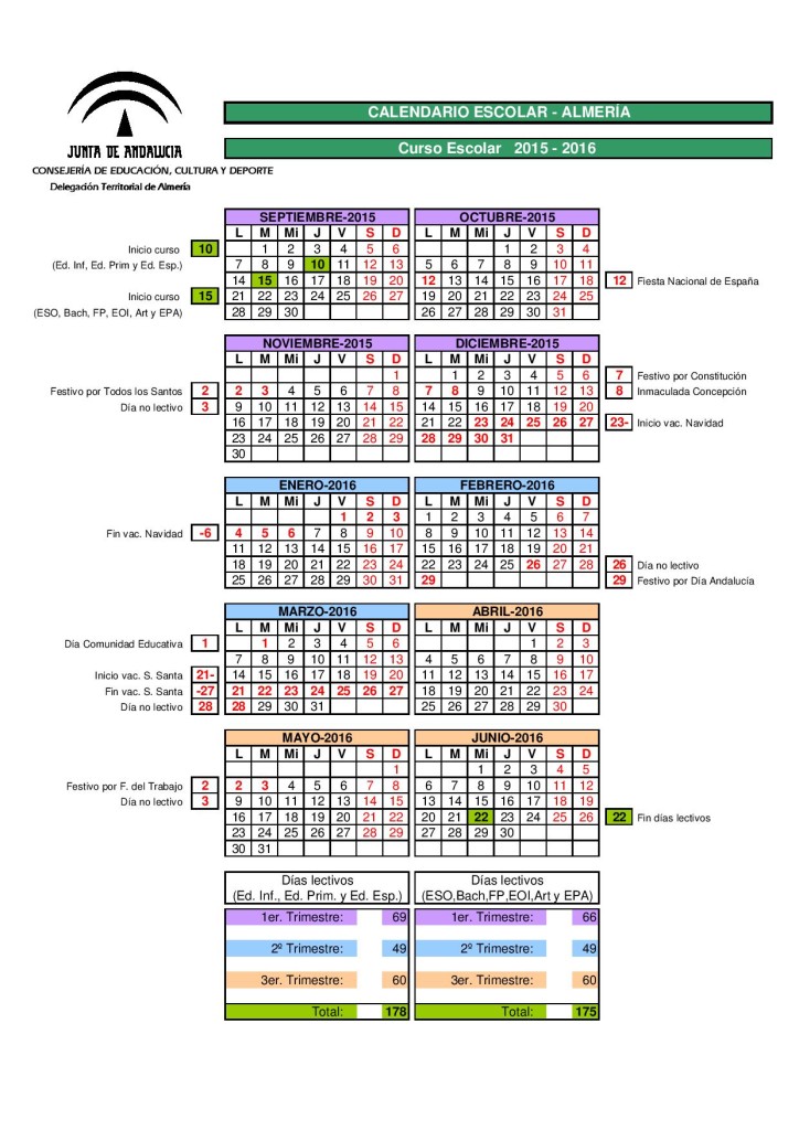 15-16 calendario escolar