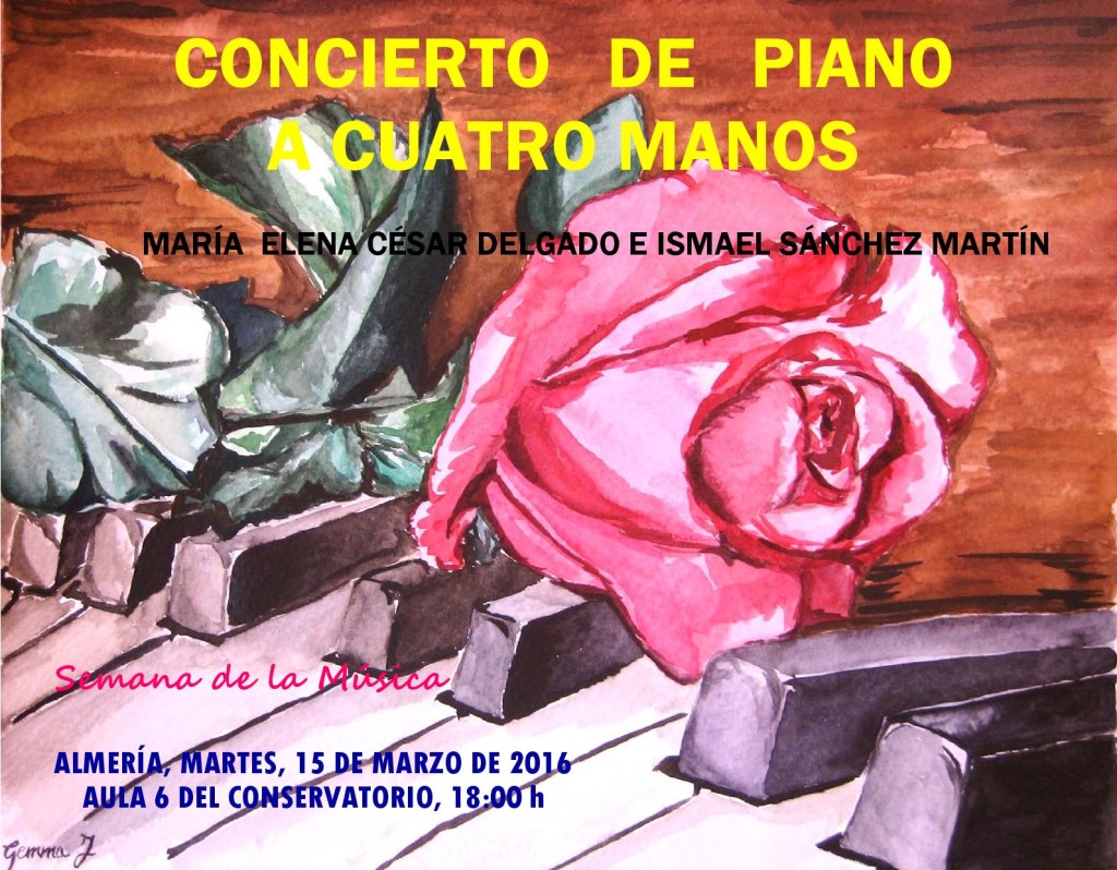 Sem Música 2016 M16 - Concierto piano 4 manos